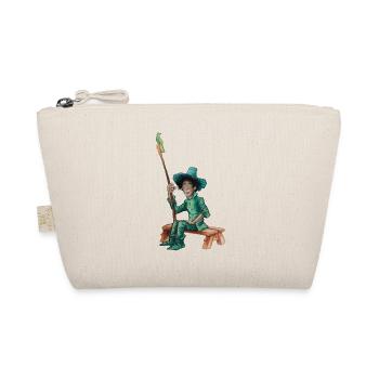 GreenVagrant, the green wanderer - Organic Pouch - nature - Front