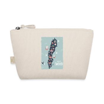Sweden Sweden norden scandinavia viking lagom swe - Organic Pouch - nature - Front