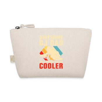 Papa DJ génial comme un papa ordinaire seulement cooler - Trousse biologique - nature - Devant