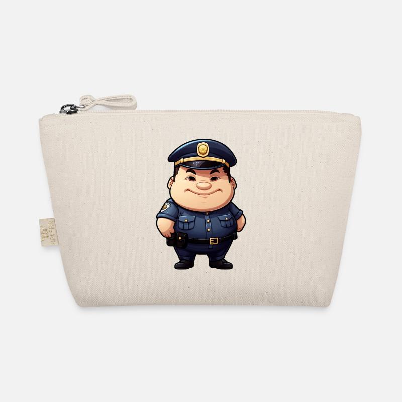 dicker Polizist Bio-Täschchen