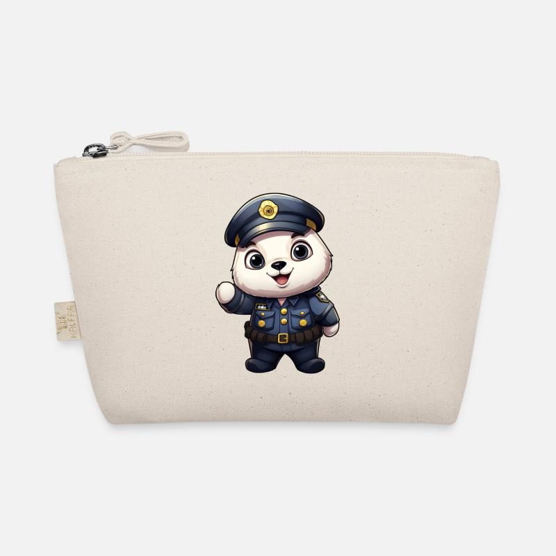 Panda Polizist Bio-Täschchen