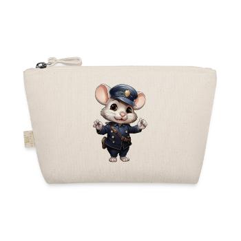 Mice Policewoman - Organic Pouch - nature - Front