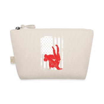 4th of July Judo - Organic Pouch - nature - Front