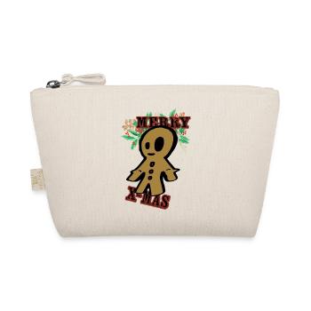 Merry X Mas - Bio-Täschchen - Natur - Vorne