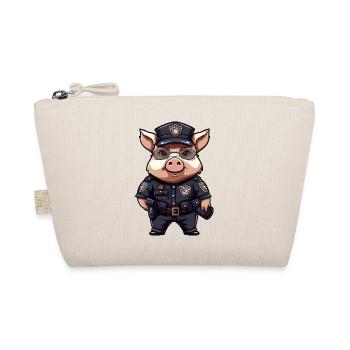 Policier cochon - Trousse biologique - nature - Devant