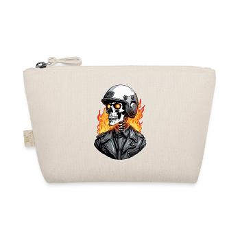 crane - squelette - tete de mort - casque de moto - Trousse biologique - nature - Devant