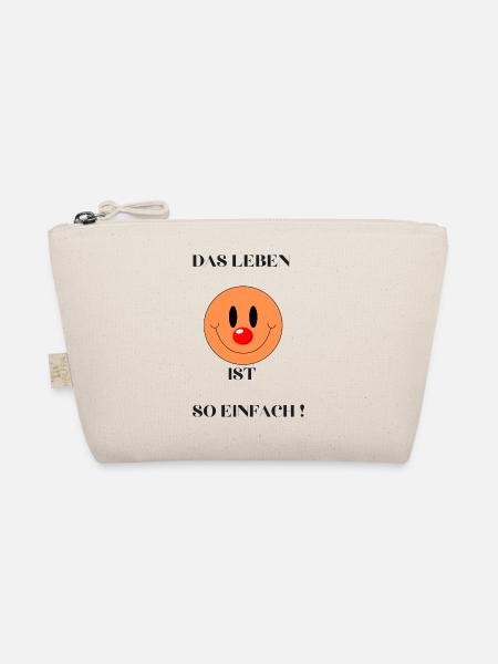 THE HAPPY SMILE - Bio-Täschchen - Natur