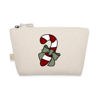 Candy cane - Organic Pouch - nature - Front