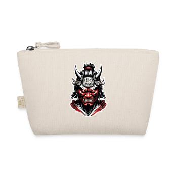Samurai Warrior - Japan - Demon - Organic Pouch - nature - Front