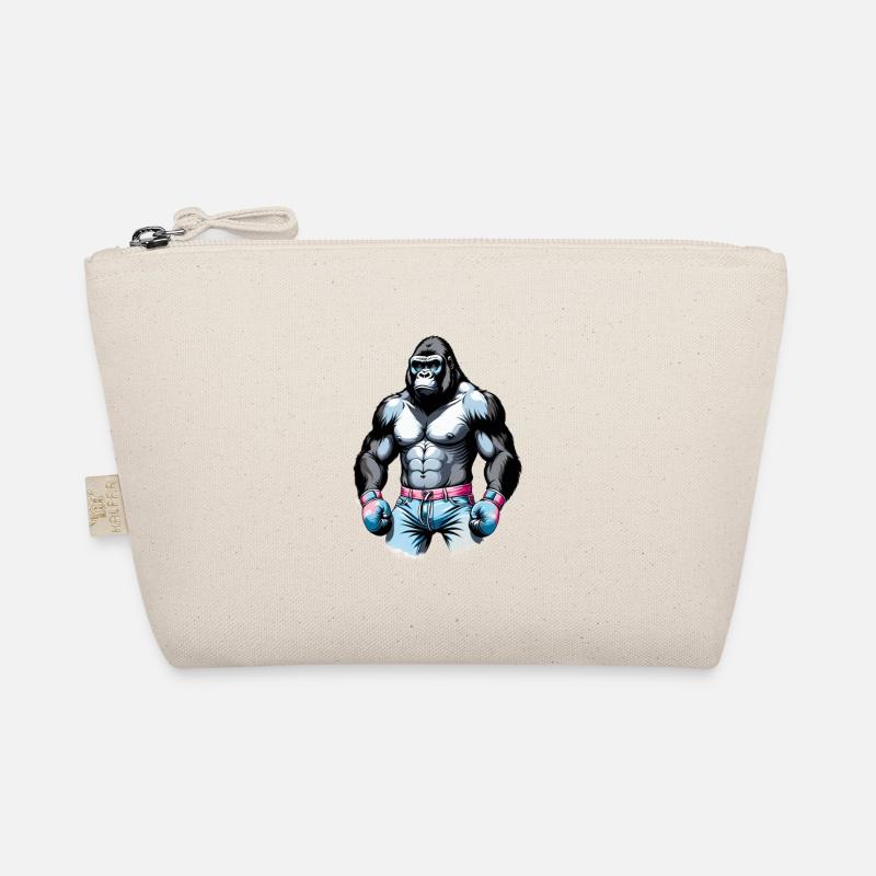 Gorilla-Boxen - Bio-Täschchen - Natur