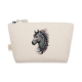 Tête de Cheval Tatouage Tribal Majestueux Cheval - Trousse biologique - nature - Devant