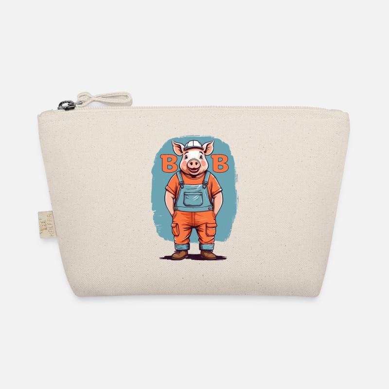 Bob the Building Pig Organic Pouch