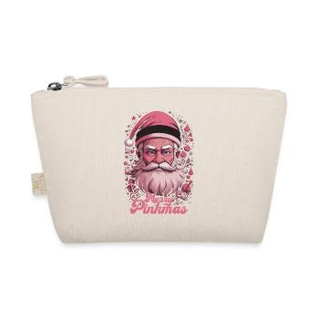Merry Pinkmas Pink Christmas Xmas merry christmas - Organic Pouch - nature - Front