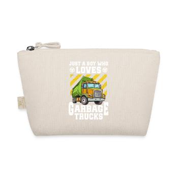 Camion à ordures amour collecte des ordures enfant garçon je cadeau - Trousse biologique - nature - Devant