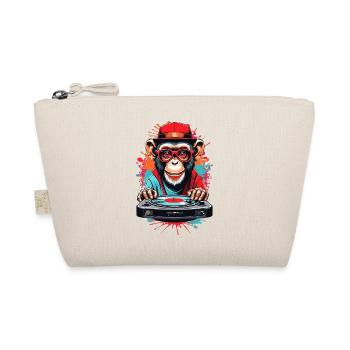 Monkey DJ - Organic Pouch - nature - Front