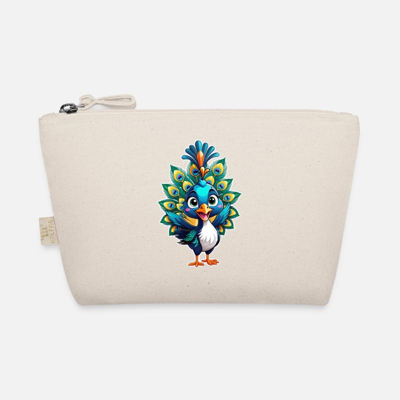 mignon petit paon Trousse biologique
