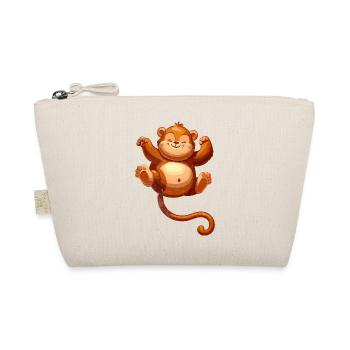 Cute Animal Jungle - Organic Pouch - nature - Front