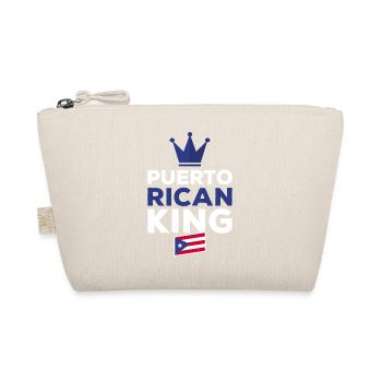 Puerto Rico Flagge | Puerto Ricaner Geschenkideen - Bio-Täschchen - Natur - Vorne