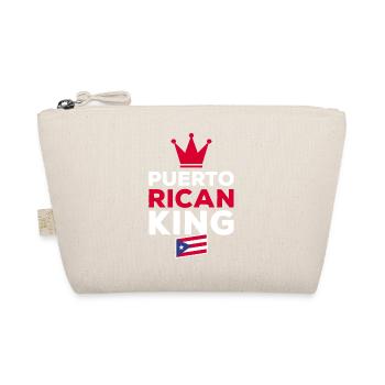Puerto Rico | Puerto Ricaner Flagge Geschenkideen - Bio-Täschchen - Natur - Vorne