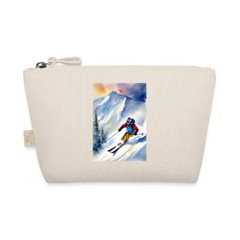 Ski I - Bio-Täschchen - Natur - Vorne
