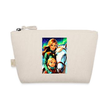 personalized design mother's gift - Organic Pouch - nature - Front