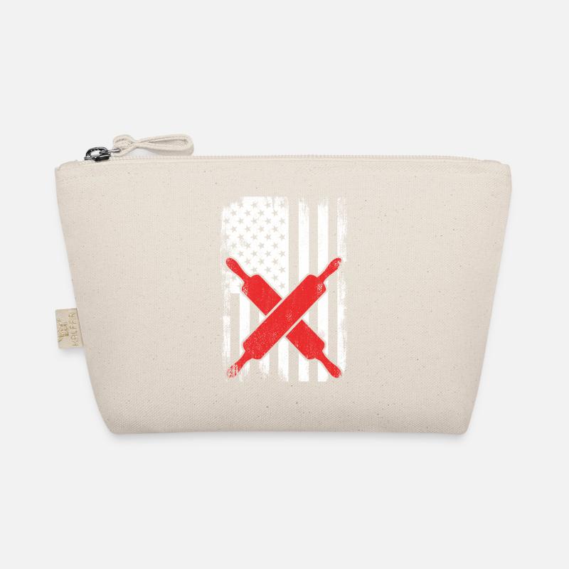 US Flagge Bäcker Bio-Täschchen