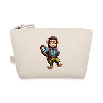Lederhosen / Animal / Traditional costume / Tradition / Monkey - Organic Pouch - nature - Front
