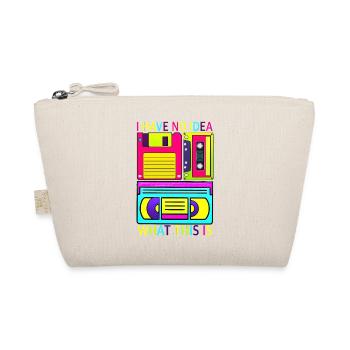Music, Retro, Heavy Metal, Hard Rock, Punk, Vinyl, Pop - Organic Pouch - nature - Front
