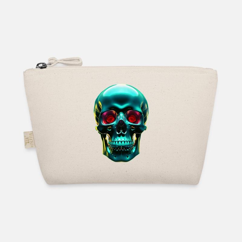 Green Skull Bio-Täschchen