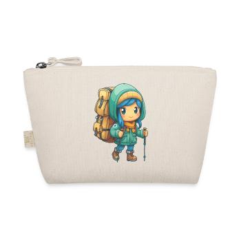 Hiking, not only for children - Organic Pouch - nature - Front