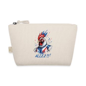 Football and Rugby, sport in blue, white and red colours - Organic Pouch - nature - Front
