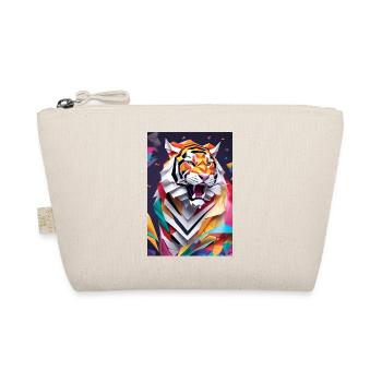 King of the Jungle - Roaring Tiger - Organic Pouch - nature - Front
