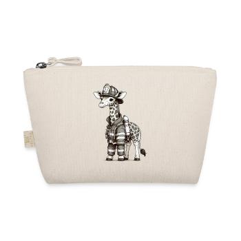 Pompier girafe mignon - Trousse biologique - nature - Devant