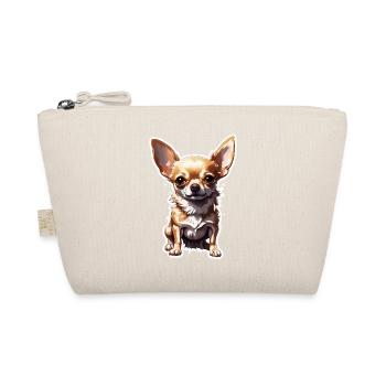 Chihuahua / small dog / animal / tiny / breed - Organic Pouch - nature - Front