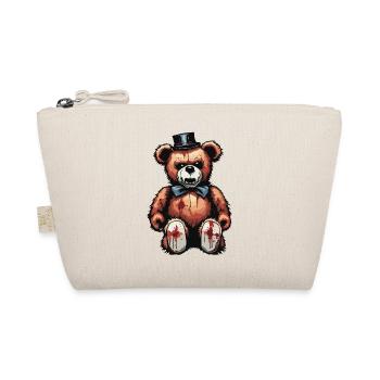 Ours en peluche / Peluche / Animal en peluche / Idée cadeau - Trousse biologique - nature - Devant