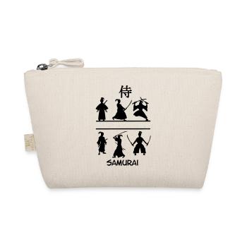 Samurai with swords - Organic Pouch - nature - Front
