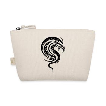 Dragon à tête de serpent dans un style tribal - Trousse biologique - nature - Devant