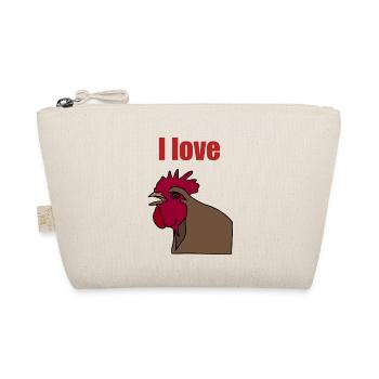 I love… - Bio-Täschchen - Natur - Vorne