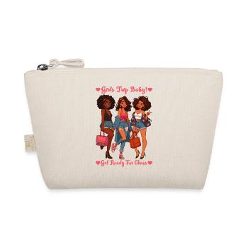 Femmes Drôle Filles Voyage Prêt Pour Le Chaos Africain - Trousse biologique - nature - Devant