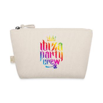 ibiza party crew bunt - Bio-Täschchen - Natur - Vorne