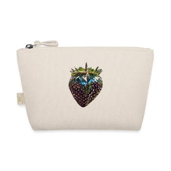 fraise métallique, paillettes, fraise noire - Trousse biologique - nature - Devant