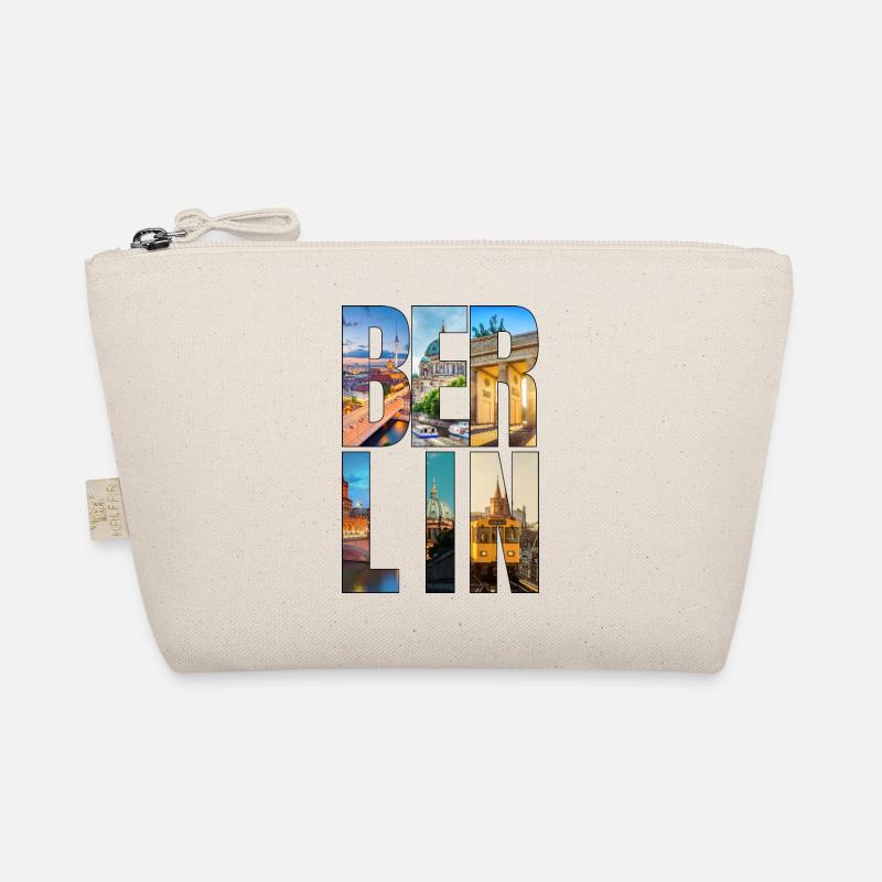 Berlin Urban Collage Organic Pouch