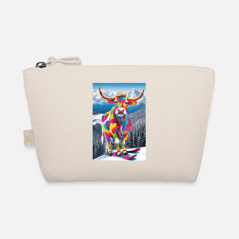 Vache dans la station de ski Trousse biologique