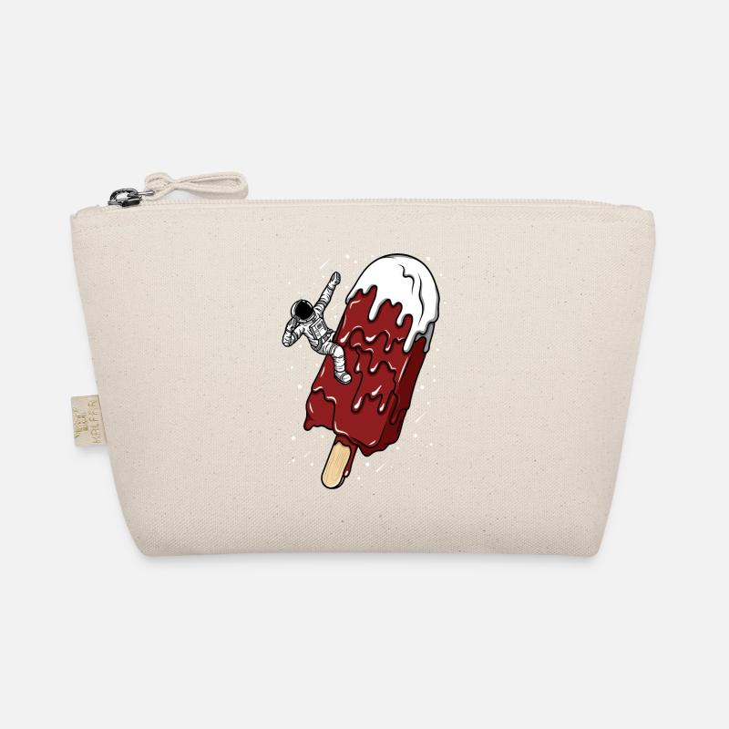 Astronaut - Chocolate Ice Cream Stick - Humorous Organic Pouch