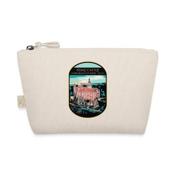 Illustration of Ksiaz Castle, Lower Silesia - Organic Pouch - nature - Front