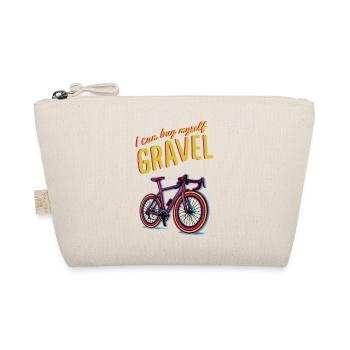 Vibrant Gravel Cycling Motivation - Organic Pouch - nature - Front