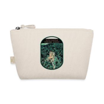 Illustration Eltz Castle, Moselle Valley - Organic Pouch - nature - Front