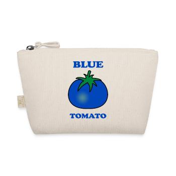 Motif amusant de tomate bleue avec tomate bleue - Trousse biologique - nature - Devant