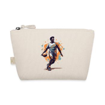 Handballspieler Streetwear Ikonischer Stil - Bio-Täschchen - Natur - Vorne