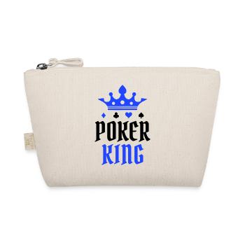 Gambling Casino Poker Professional Player Statement King - Organic Pouch - nature - Front